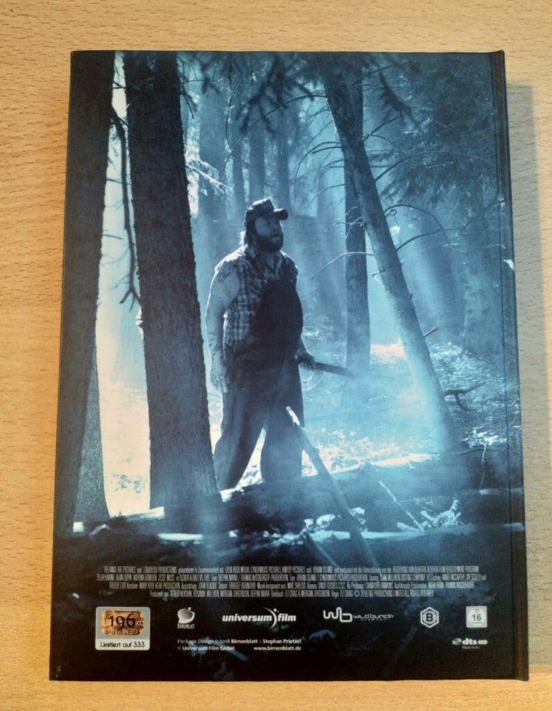 Tucker and Dale vs Evil Mediabook Rückseite