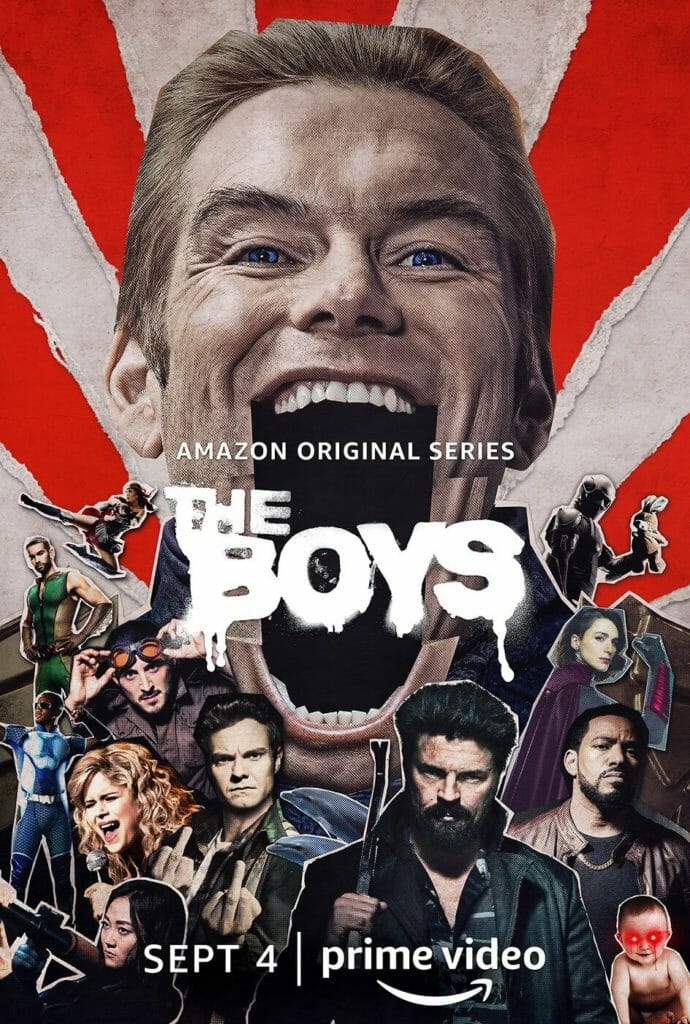 The Boys Staffel 2 Key Art Homelander 2
