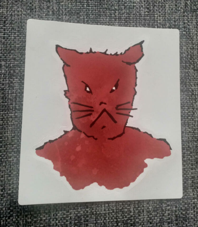 Ein guter Mensch Digipack Aufkleber