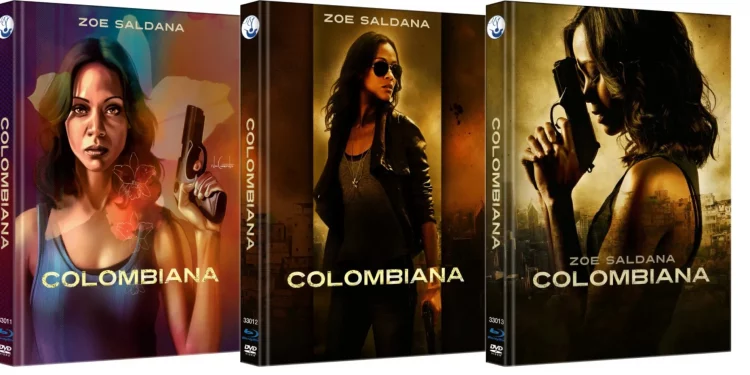 colombiana blu-ray dvd mediabooks