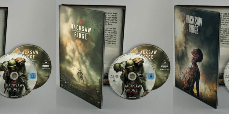 Hacksaw Ridge 4K Mediabooks