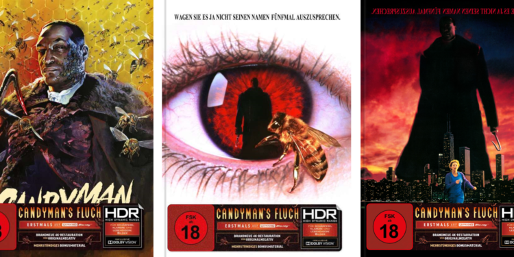Vorbestellbar: Candyman's Fluch 1 Candyman 4K Mediabook