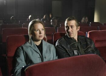 Fallende Blätter Szenebild