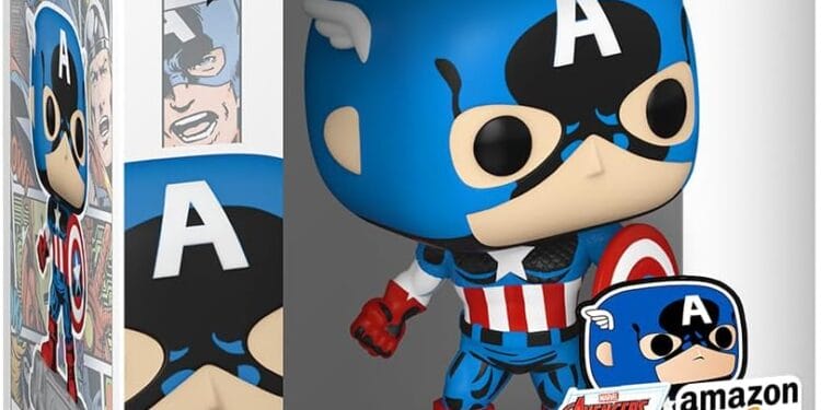 Captain America Funko Pop! Figur mit Pin