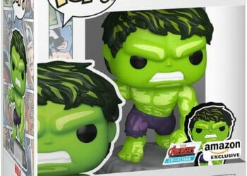 Comic Hulk Funko Pop! Figur mit Pin