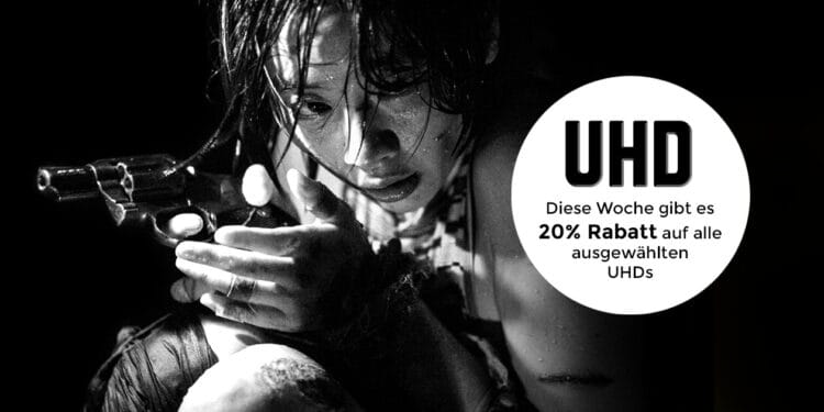 Aktion: 20% Rabatt auf UHD Titel 1 UHD Aktion