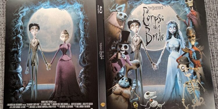 Steelbook Review: Corpse Bride - Hochzeit mit einer Leiche 1 Corpse-Bride-Steelbook-Aussenseite-