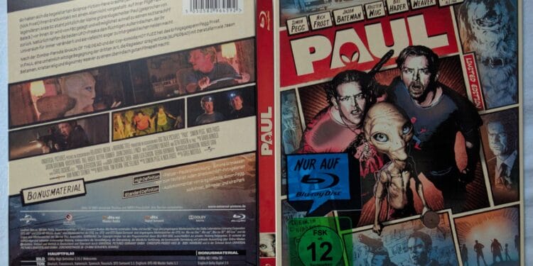Steelbook Review: Paul – Ein Alien auf der Flucht 1 Paul - Ein Alien auf der Flucht Steelbook