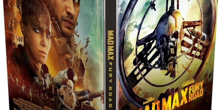 Vorbestellbar: Mad Max Fury Road 4K Steelbook 1 mad max fury road - 4k steelbook