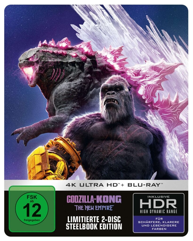 Godzilla x Kong- The New Empire.4k steelbook