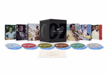 James Bond- Sean Connery 6-Film Collection Steelbook Library Case