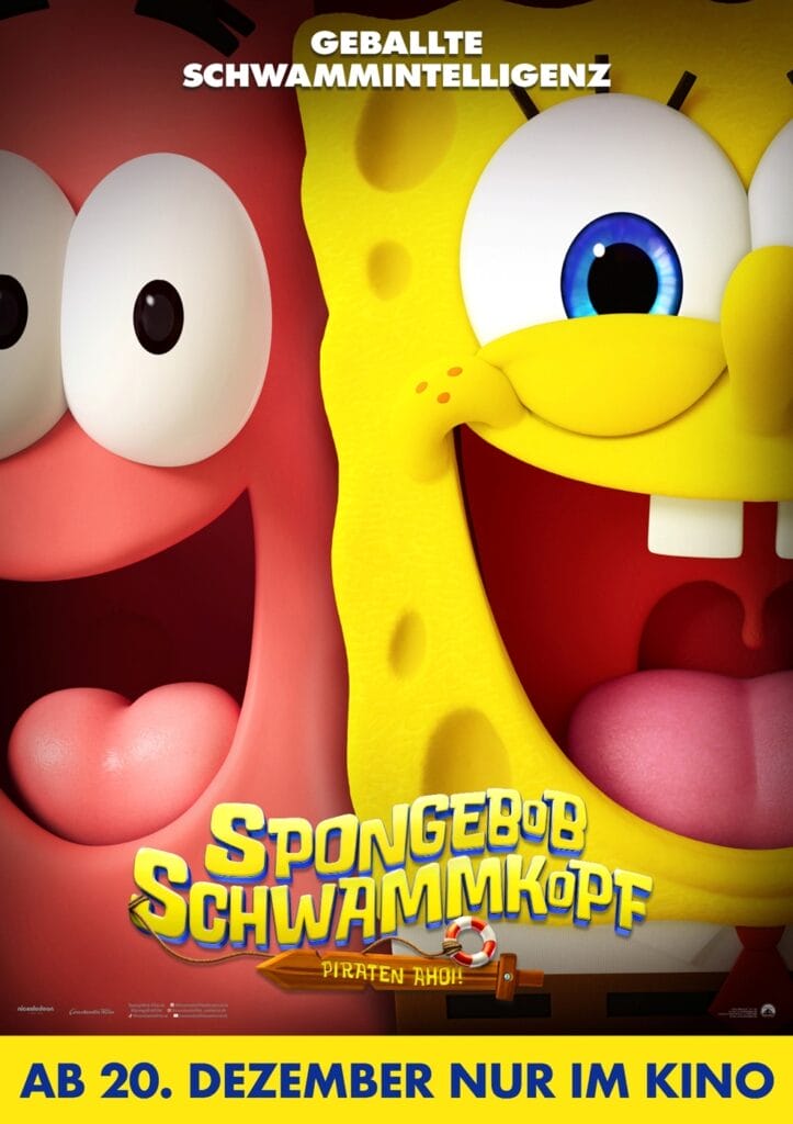 SPONGEBOB SCHWAMMKOPF PIRATEN AHOI! Filmplakat