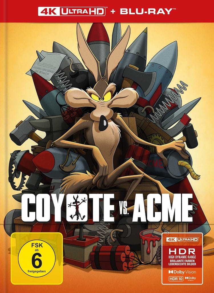 Vorbestellbar: Coyote vs. ACME Steelbook & Mediabook ab Jänner 2027 3 Coyote vs. ACME mediabook