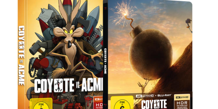 Vorbestellbar: Coyote vs. ACME Steelbook & Mediabook ab Jänner 2027 1 Coyote vs. ACME mediabook_steelbook