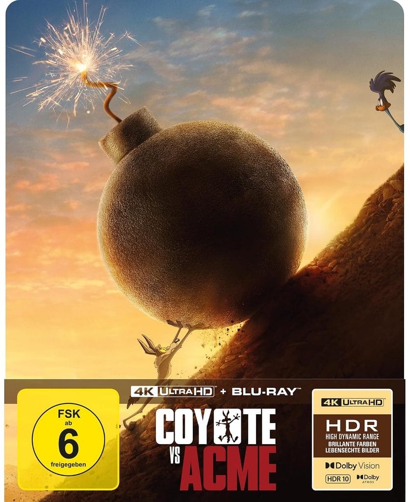 Vorbestellbar: Coyote vs. ACME Steelbook & Mediabook ab Jänner 2027 2 Coyote vs. ACME steelbook
