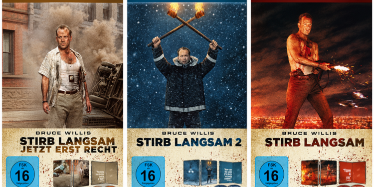 stirb langsam 1-3 steelbooks